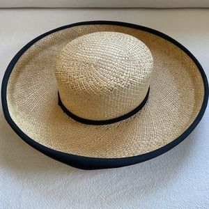 Vintage Bonwit Teller Straw Hat